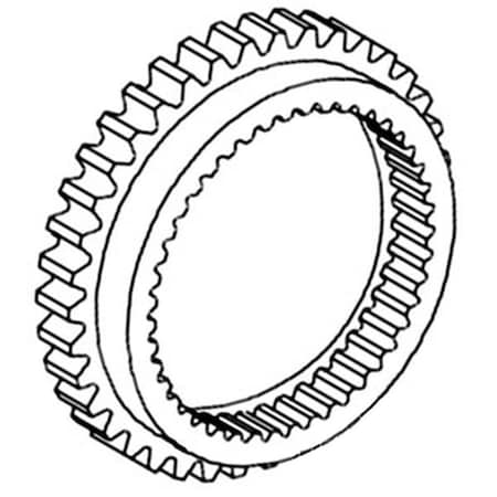 Aftermarket New 1st Trans Gear Fits Massey Ferguson Tractor Models 290 375 Plus 1686458M1